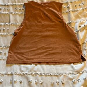 Lululemon Women's Sleeveless Relaxed Tank Top - Rust